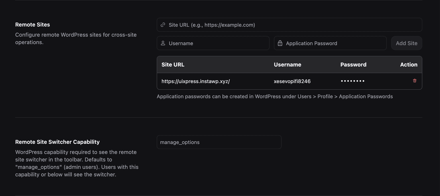 Configure remote connections securely.