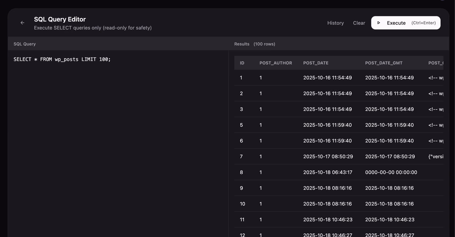 Query confidently with built-in guardrails.
