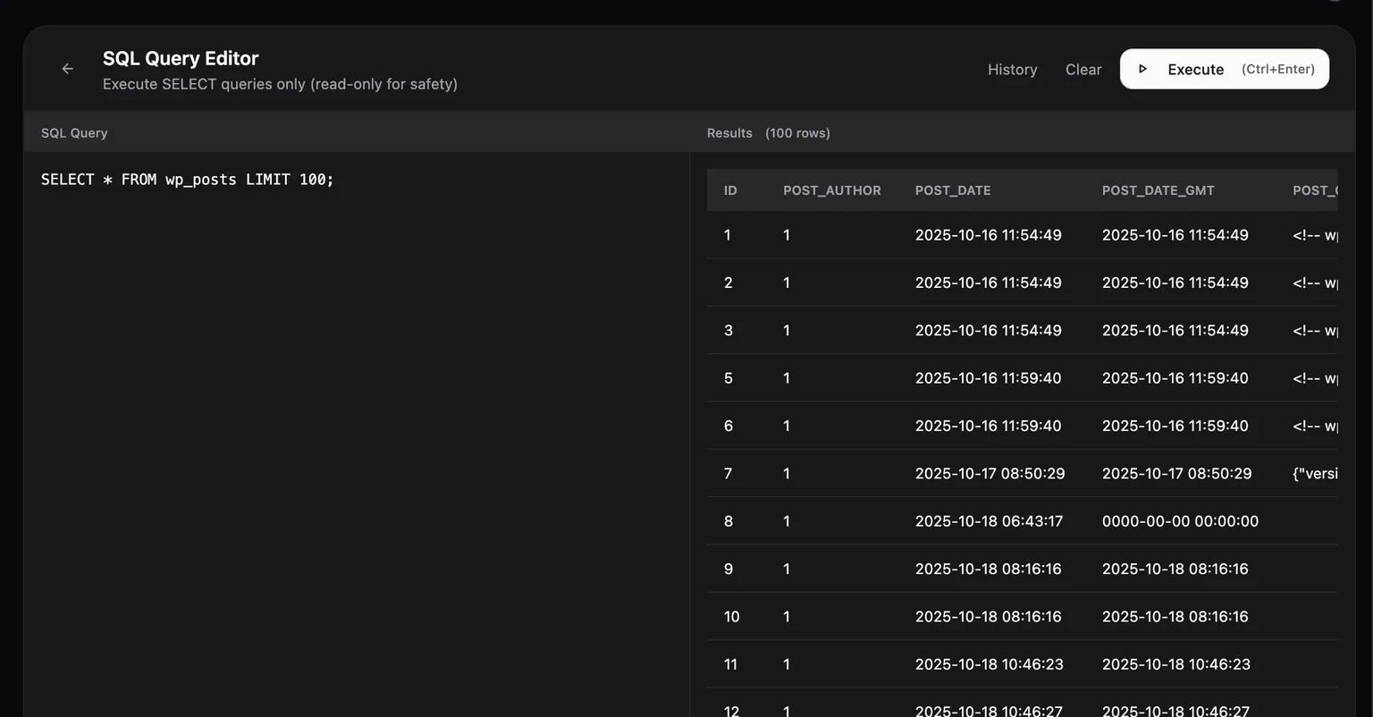 Query confidently with built-in guardrails.